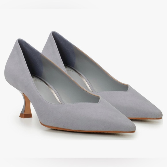 Margie Pump Suede Gray Color - Picture 1 of 6